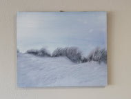 Sand Dunes Wall Décor on Distressed Wood Grain Box Sign (16