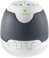 MyBaby, SoundSpa Lullaby - Sounds & Projection, Plays 6 Sounds & Lullabies, Image Projector Featuring Diverse Scenes, Auto-Off Timer