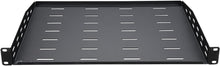 Load image into Gallery viewer, Rosewill 1U Universal Vented Rack Mount Server Shelf for 19 Inch Server Racks / Cantilever Server Cabinet Shelves 14 Inch 35.5cm Deep
