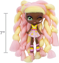 Load image into Gallery viewer, SpinMaster Candylocks, Deluxe 7" Lacey Lemonade Scented Sugar Style Collectible Surprise Doll with Accessories
