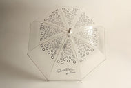 Dear Rain, You Lose. - Bubble Umbrella (Gray) - Clear