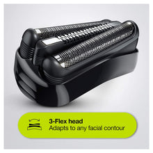 Load image into Gallery viewer, Braun Electric Razor for Men, Series 3 310s Electric Shaver, Rechargeable, Wet &amp; Dry Foil Shaver
