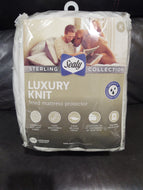 Sealy Sterling Collection Knit Mattress Topper, KING