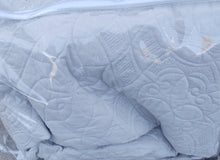 Load image into Gallery viewer, Aidan Gray Embroidered Coverlet - King Size
