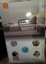 Load image into Gallery viewer, Stander 30" Adjustable Bed Rail, Bedside Support Handle, Fold Down
