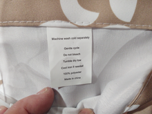 Load image into Gallery viewer, Damask Shower Curtain - Beige/White
