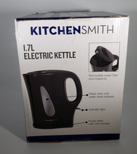 Load image into Gallery viewer, KitchenSmith by Bella Electric Tea Kettle - Black
