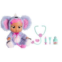 Load image into Gallery viewer, Cry Babies Koali Feel Better Brown Doll, Accessories, Cries Real Tears, Read,
