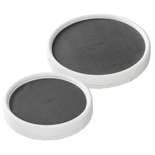 Load image into Gallery viewer, Copco Pro Turntables, 2-piece Set, White/Gray 9-In &amp; 12-In
